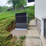 Toplotna črpalka zrak-voda Kronoterm Adapt stranka Udovč, Jelovec