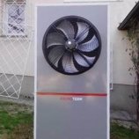 Toplotna črpalka zrak-voda Kronoterm, stranka: Cerle, Krško
