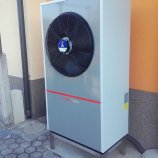 Toplotna črpalka zrak-voda Kronoterm, stranka: Lupšina, Krško