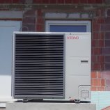 Toplotna črpalka zrak-voda Kronoterm (inverter), stranka: Volk, Rajec pri Mokricah
