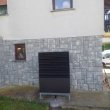 Toplotna črpalka zrak-voda Kronoterm Adapt stranka Molan, Libna