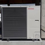 Toplotna črpalka zrak-voda Kronoterm (inverter), stranka: Novoselc, Sela pri Dobovi
