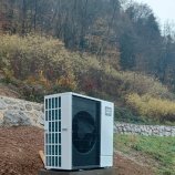 Toplotna črpalka zrak voda Mitsubishi Ecodan, Gorišek, Dolnje Brezovo