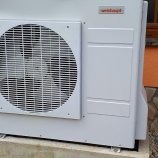 Toplotna črpalka zrak-voda Weishaupt (inverter), stranka: Kuhl, Bučerca