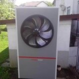 Toplotna črpalka zrak-voda Kronoterm, stranka: Šober, Krško