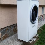 Toplotna črpalka zrak-voda Bosch, stranka: Mlinarič, Dolnje Brezovo