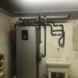 Toplotna crpalka zemlja-voda Thermia Calibra, geosonda, stranka Barbič, Brežice