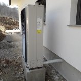 Toplotna črpalka zrak-voda Kronoterm WPLV 14, stranka Cvek, Krmelj