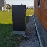 Toplotna crpalka zrak-voda Kronoterm Adapt stranka Županič, Artiče