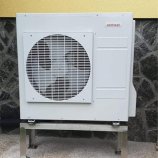 Toplotna črpalka zrak-voda Weishaupt  stranka: Repovž, Boštanj