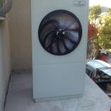 Toplotna črpalka zrak-voda Termotehnika, stranka: Strnad Panič, Senovo