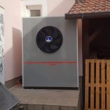Toplotna črpalka zrak-voda WPL 18, stranka Cuber, Sevnica