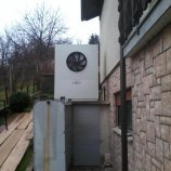 Toplotna črpalka zrak-voda 16 KW Termotehnika, stranka: Krajnc, Raka