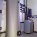 Toplotna črpalka zemlja-voda Kronoterm + passiv za hlajenje stranka: Žajber, Kremen