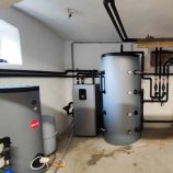 Toplotna črpalka zemlja-voda Thermia Calibra, stranka Štirn, Šentjanž