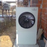 Toplotna črpalka zrak-voda Termotehnika, stranka:Letnar, Leskovec pri Krškem