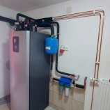 Toplotna crpalka zemlja-voda Thermia Calibra, geosonda, stranka Murenc, Boštanj