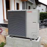 Toplotna črpalka zrak-voda Kronoterm (inverter), stranka: Moja joga, Perčič Marta s.p. Senovo