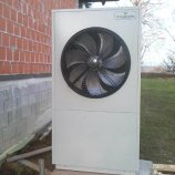 Toplotna črpalka zrak-voda Termotehnika, stranka: Strojin, Podbočje