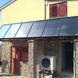Toplotna črpalka zrak-voda Termotehnika, stranka: Gomilšek, Marezige