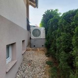 Toplotna črpalka zrak-voda Gree stranka Čuber, Dečno selo