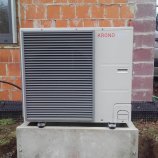 Toplotna črpalka zrak-voda Kronoterm (inverter), stranka: Meserko, Gabrijele