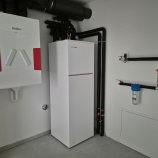 Toplotna črpalka zrak-voda Kronoterm Adapt stranka Oblak, Leskovec pri Krškem