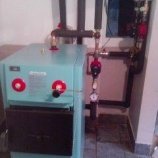 Kotel na polena Centrometal 25 KW, stranka: Zidarn, Bučerca