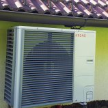 Toplotna črpalka zrak-voda Kronoterm (inverter), stranka: Dular, Senovo