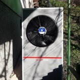 Toplotna črpalka zrak-voda Kronoterm, stranka: Cep, Račica