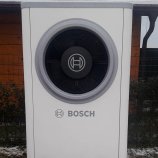 Toplotna črpalka zrak-voda Bosch Compress 6000 AW-7, stranka: Gabrič, Brežice