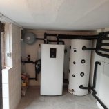 Toplotna črpalka zemlja-voda Thermia Legend, stranka Omerzel, Podbočje