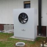 Toplotna črpalka zrak-voda Termotehnika, stranka: Zupan, Trebnje
