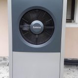 Toplotna črpalka zrak-voda Buderus, stranka: Kodrič, Pišece