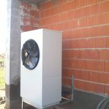 Toplotna črpalka zrak-voda Termotehnika, stranka: Zorko, Župeča vas