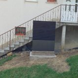 Toplotna črpalka zrak-voda Kronoterm Adapt stranka Kranjc , Šedem