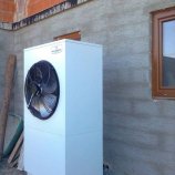 Ogrevalna toplotna črpalka zrak-voda Termotehnika, stranka: Repovž, Tržišče