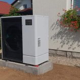Toplotna črpalka zrak-voda Ecodan stranka Bogovic, Veliki Podlog