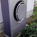 Toplotna črpalka zrak-voda Thermia, stranka: Lešnjak, Raka
