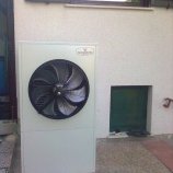Toplotna črpalka zrak-voda Termotehnika, stranka: Fabjančič, Brestanica