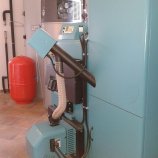 Kombiniran kotel na pelete in polena 25 KW Centrometal, stranka: Kostevc, Zgornji Obrež