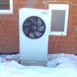 Toplotna črpalka zrak-voda Termotehnika, stranka: Dvoršek, Dolenji Leskovec