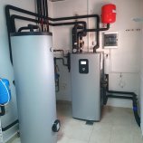 Toplotna crpalka zemlja-voda Thermia Calibra, geosonda, stranka Jankovič, Krško