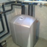 Ogrevalna toplotna črpalka zemlja-voda Termotehnika, stranka: Pozvek, Senovo